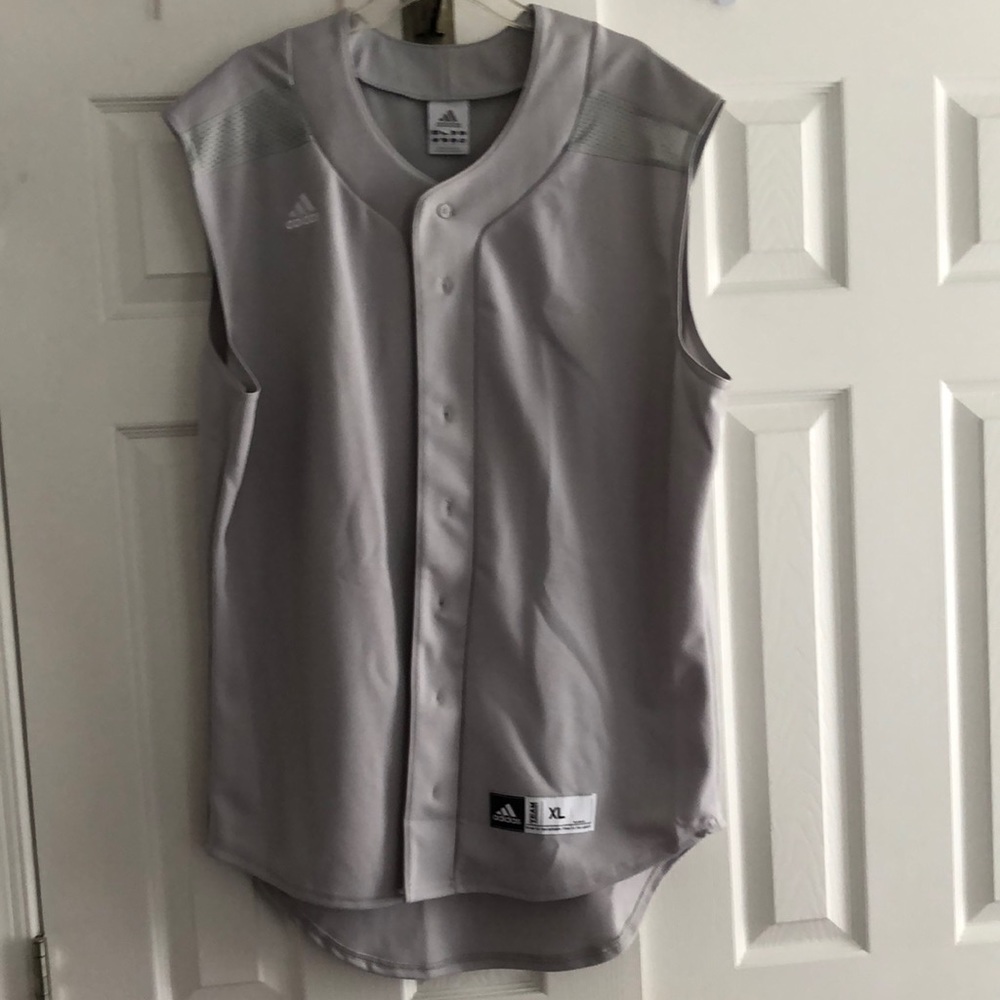 Adidas sleeveless baseball jersey sizeXL